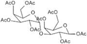 1,2,4,6-Tetra-O-acetyl-3-O-(2,3,4,6-tetra-O-acetyl-a-D-galactopyranosyl)-D-galactopyranose