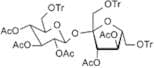 1,6,6'-Tri-O-tritylsucrose pentaacetate