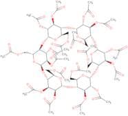 a-Cyclodextrin octadecaacetate