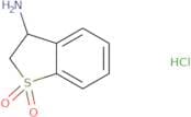 2,3-Dihydro-benzo[b]thiophen-3-amine 1,1-dioxide hydrochloride