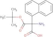 (N-BOC-Amino)(naphthalen-1-yl)acetic acid