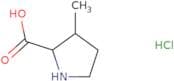3-Methylpyrrolidine-2-carboxylic acid hydrochloride