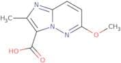 6-Methoxy-2-methylimidazo[1,2-b]pyridazine-3-carboxylic acid