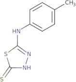 5-[(4-Methylphenyl)amino]-1,3,4-thiadiazole-2-thiol