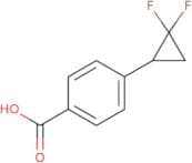 4-(2,2-Difluorocyclopropyl)benzoic acid