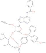 N6-Benzoyl-5'-O-DMT-2'-O-propynyladenosine 3'-CE phosphoramidite