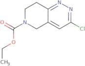 Ethyl 3-chloro-5H,6H,7H,8H-pyrido[4,3-c]pyridazine-6-carboxylate