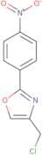4-(Chloromethyl)-2-(4-nitrophenyl)-1,3-oxazole