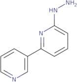 2-Hydrazinyl-6-(pyridin-3-yl)pyridine