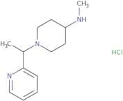 Methyl-[1-(1-pyridin-2-yl-ethyl)-piperidin-4-yl]-amine hydrochloride