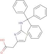 2-(Tritylamino)-4-thiazolylacetic acid