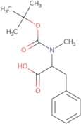 2-[Methyl-[(2-methylpropan-2-yl)oxycarbonyl]amino]-3-phenyl-propanoic acid