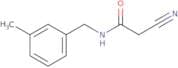 2-Cyano-N-[(3-methylphenyl)methyl]acetamide