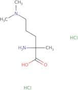 2-Amino-5-(dimethylamino)-2-methylpentanoic acid dihydrochloride