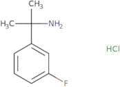 2-(3-Fluorophenyl)propan-2-amine hydrochloride