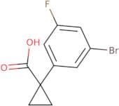 1-(3-Bromo-5-fluorophenyl)cyclopropane-1-carboxylic acid