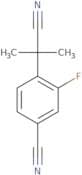 4-(1-Cyano-1-methylethyl)-3-fluorobenzonitrile