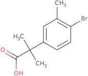 2-(4-Bromo-3-methylphenyl)-2-methylpropanoic acid