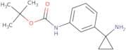 tert-Butyl N-[3-(1-aminocyclopropyl)phenyl]carbamate