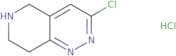 3-Chloro-5H,6H,7H,8H-pyrido[4,3-c]pyridazine hydrochloride