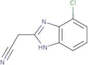 2-(Cyanomethyl)-4-chlorobenzimidazole
