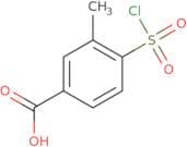 4-(Chlorosulfonyl)-3-methylbenzoic acid