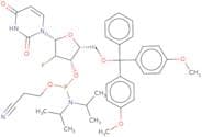 1-(2'-Deoxy-5'-O-DMT-2'-fluoro-b-D-arabinofuranosyl)uracil 3'-CE phosphoramidite