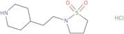 2-(2-(Piperidin-4-yl)ethyl)isothiazolidine 1,1-dioxide hydrochloride