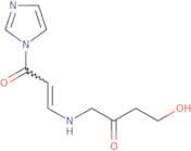 1-(4-Aza-8-hydroxy-6-oxo)oct-2-en-1-oylimidazole