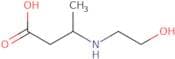 3-[(2-Hydroxyethyl)amino]butanoic acid