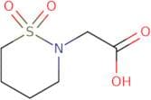 2-(1,1-Dioxido-1,2-thiazinan-2-yl)acetic acid