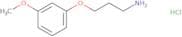 1-Propanamine, 3-(3-methoxyphenoxy)-, hydrochloride (1:1)
