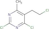 2,4-Dichloro-5-(2-chloroethyl)-6-methylpyrimidine