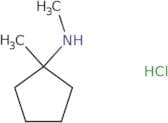 N,1-Dimethylcyclopentan-1-amine hydrochloride