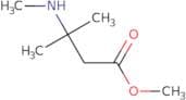 Methyl 3-methyl-3-(methylamino)butanoate