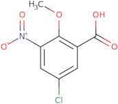 5-Chloro-2-methoxy-3-nitrobenzoic acid