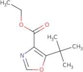 Ethyl 5-tert-butyl-1,3-oxazole-4-carboxylate