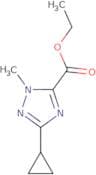 Ethyl 3-cyclopropyl-1-methyl-1H-1,2,4-triazole-5-carboxylate