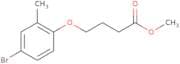 Methyl 4-(4-bromo-2-methylphenoxy)butanoate