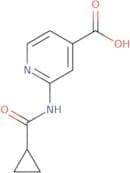 2-Cyclopropaneamidopyridine-4-carboxylic acid