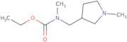 Ethyl N-methyl-N-[(1-methylpyrrolidin-3-yl)methyl]carbamate