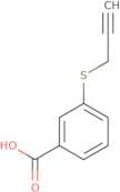 3-(Prop-2-yn-1-ylsulfanyl)benzoic acid