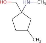 [3-Methyl-1-(methylamino)cyclopentyl]methanol
