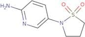 5-​(1,​1-​Dioxido-​2-​isothiazolidinyl)​-2-​pyridinamine