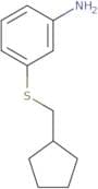 3-[(Cyclopentylmethyl)sulfanyl]aniline