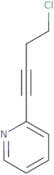 2-(4-Chlorobut-1-yn-1-yl)pyridine