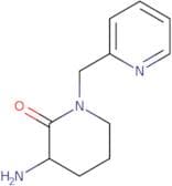 3-Amino-1-(pyridin-2-ylmethyl)piperidin-2-one