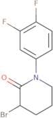 3-Bromo-1-(3,4-difluorophenyl)piperidin-2-one