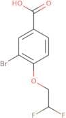 3-Bromo-4-(2,2-difluoroethoxy)benzoic acid