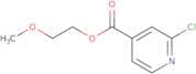 2-Methoxyethyl 2-chloropyridine-4-carboxylate